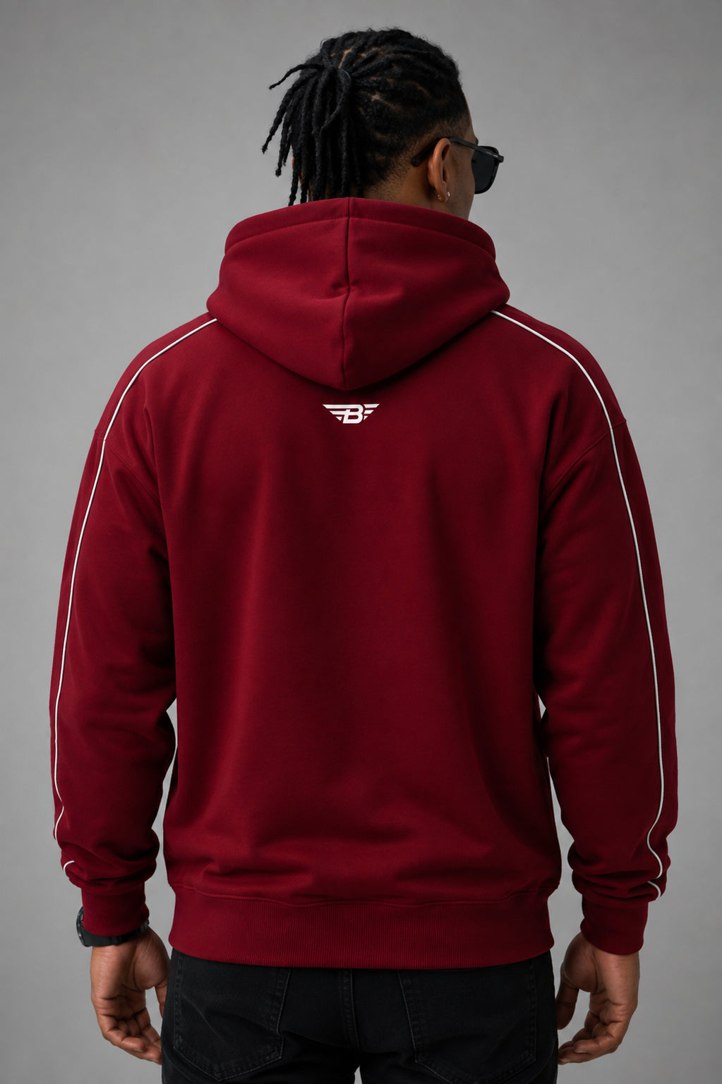 BORN WITH IT™ RAGLAN HOODIE