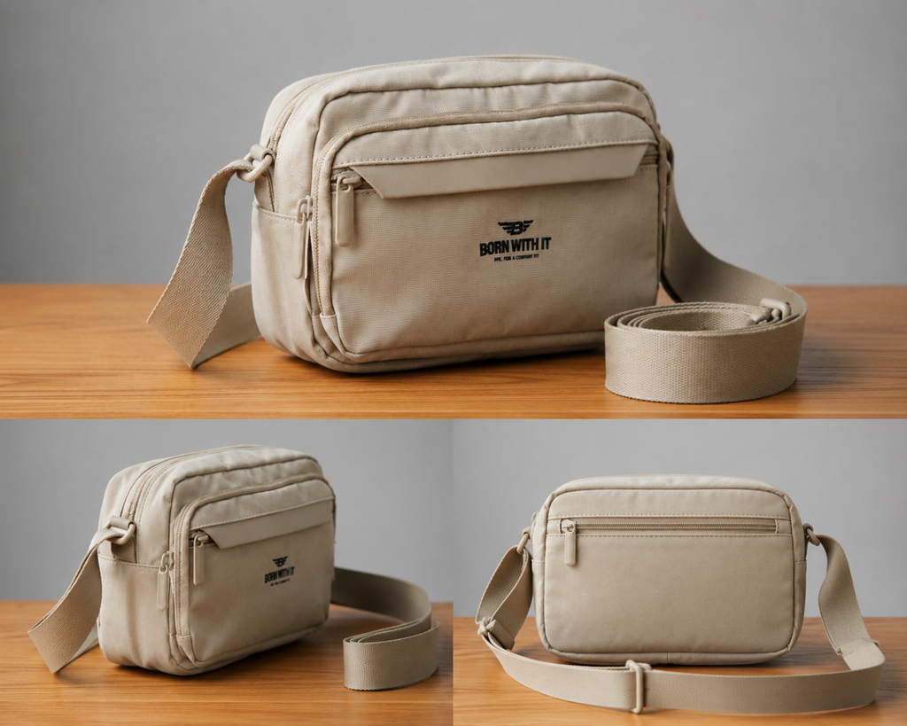 URBAN CROSS BAG | BORN WITH IT DESIGN