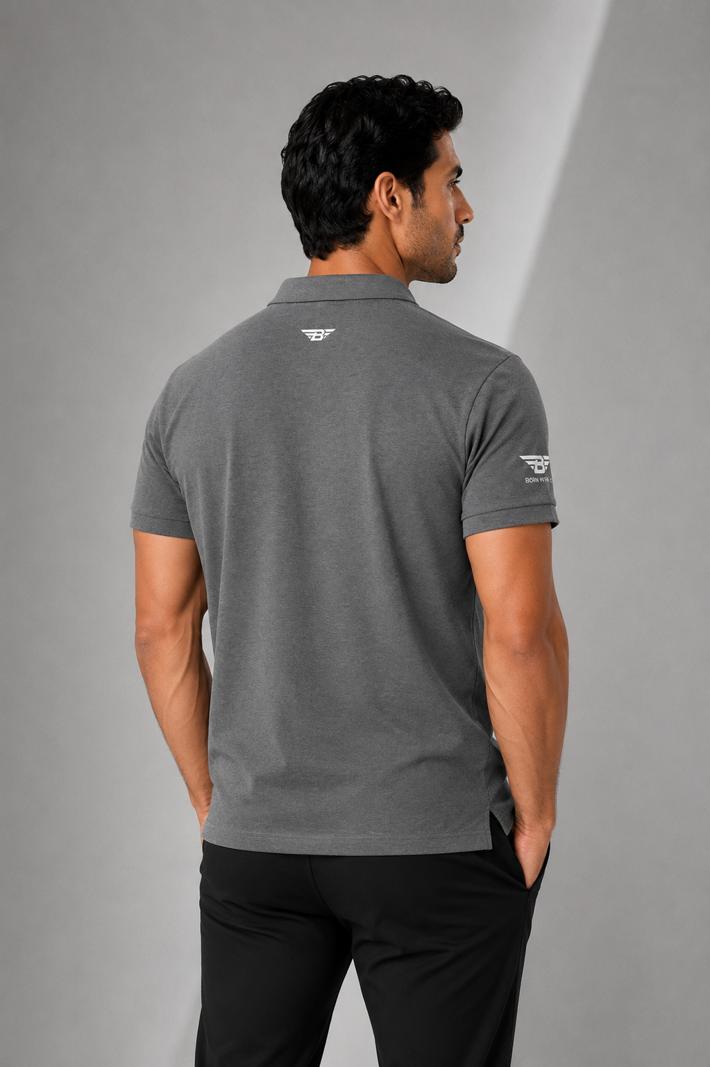 THE GREY PIGUE POLO SHIRT