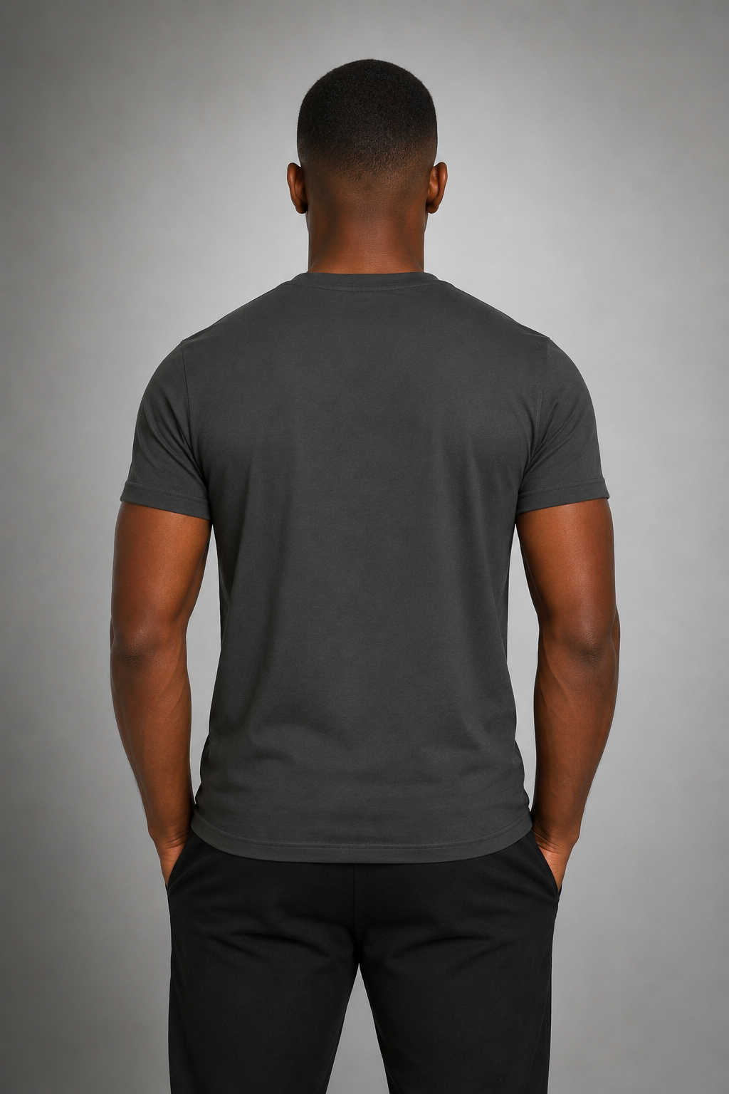 BORN WITH IT™ SLIM FIT T- SHIRT  [Carbon Grey]