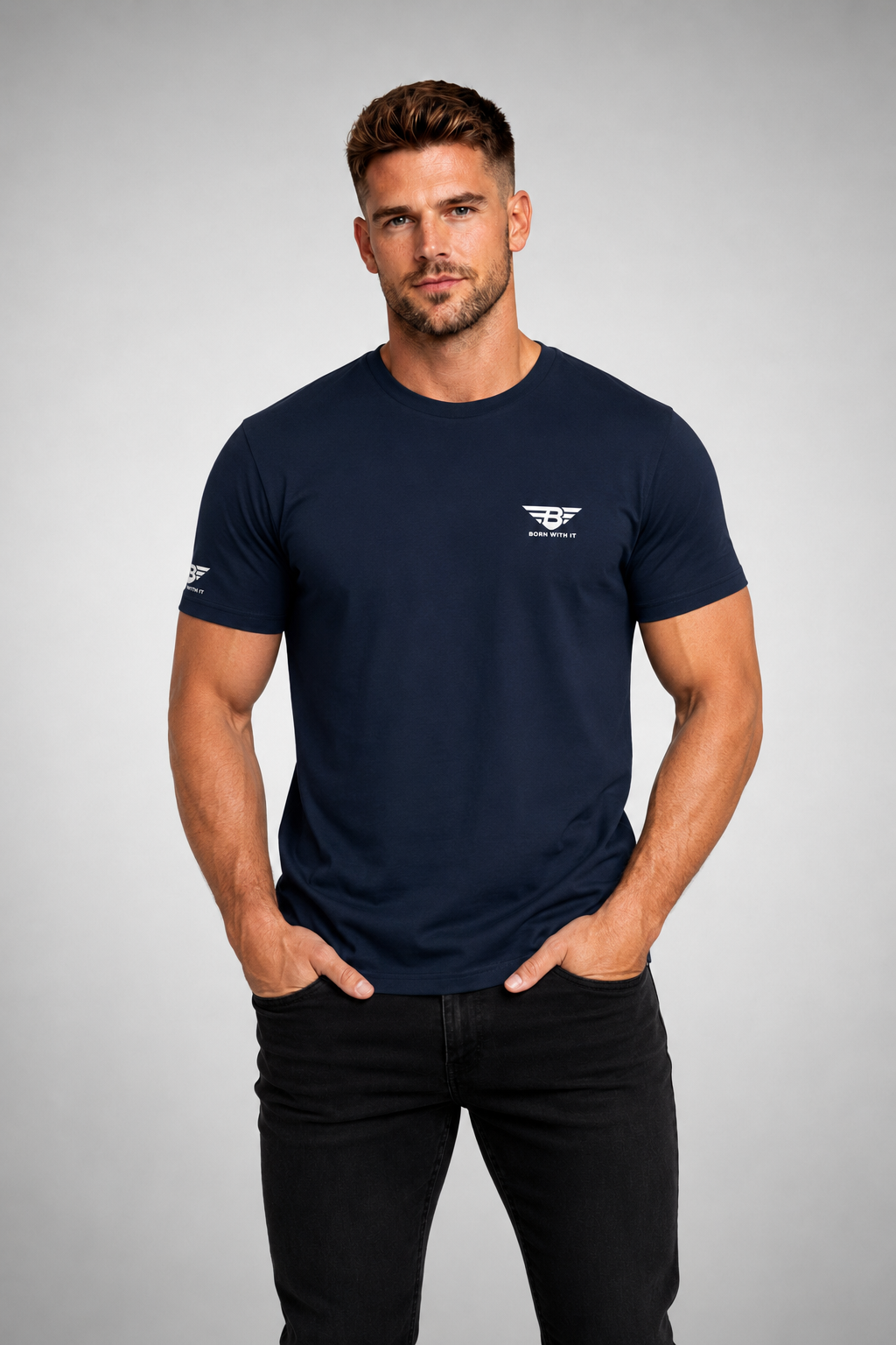 THE 100 COTTON NAVY 