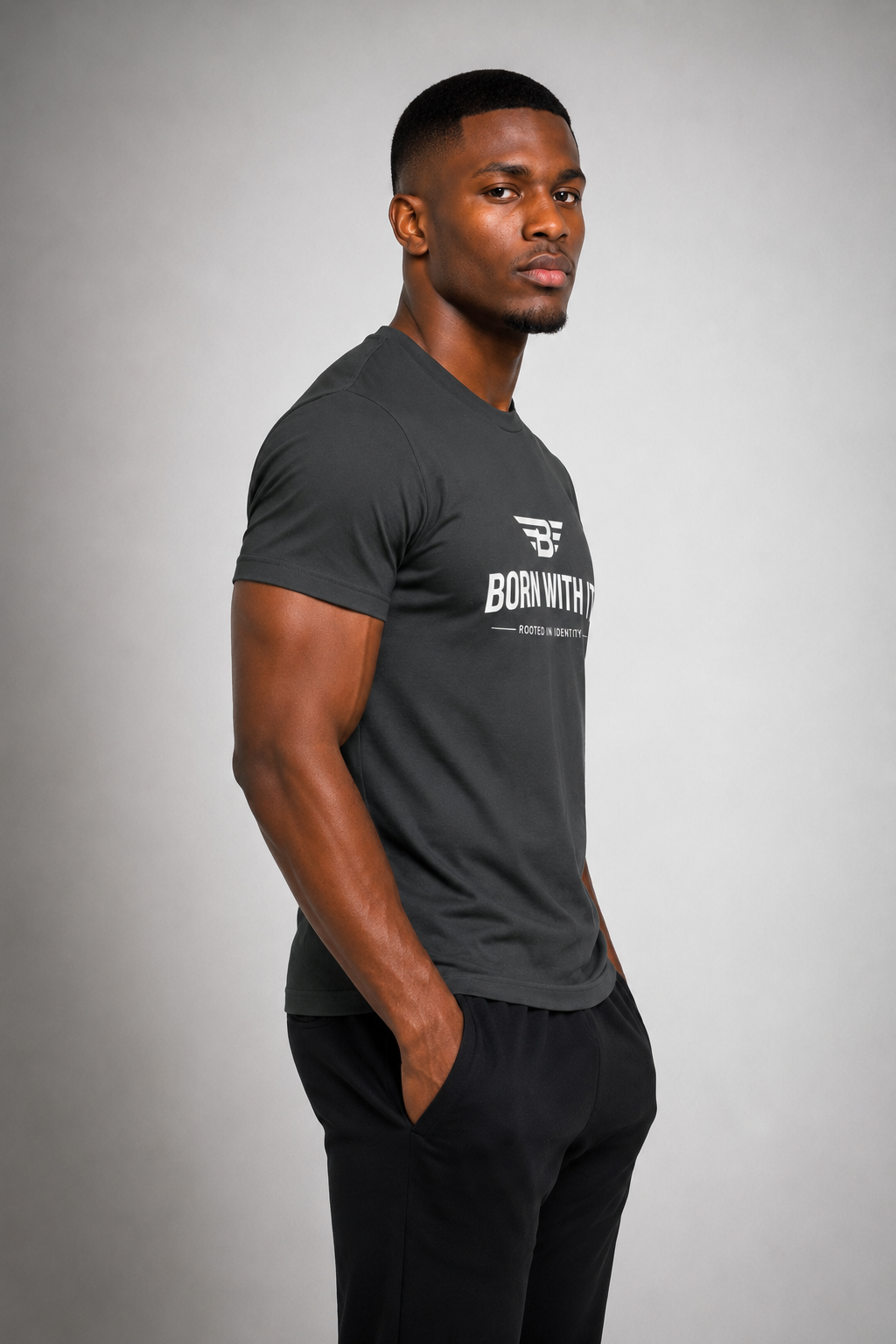 T-shirt unisexe coupe ajustée épais
