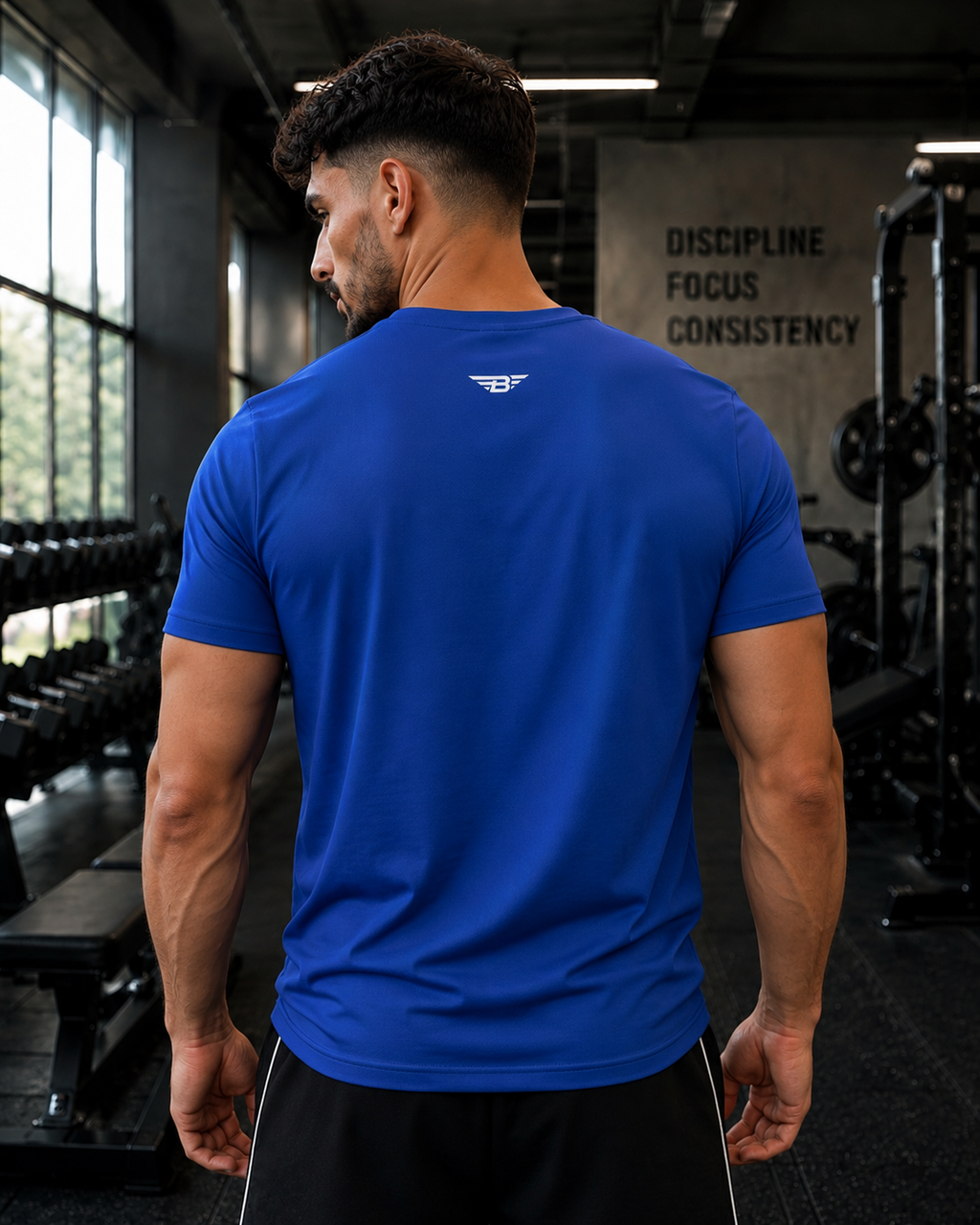 MEN'S LIGHTWEIGHT REGLAN T-SHIRT