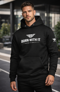 THE ALL BLACK HOODIE - BORN IDENTITY