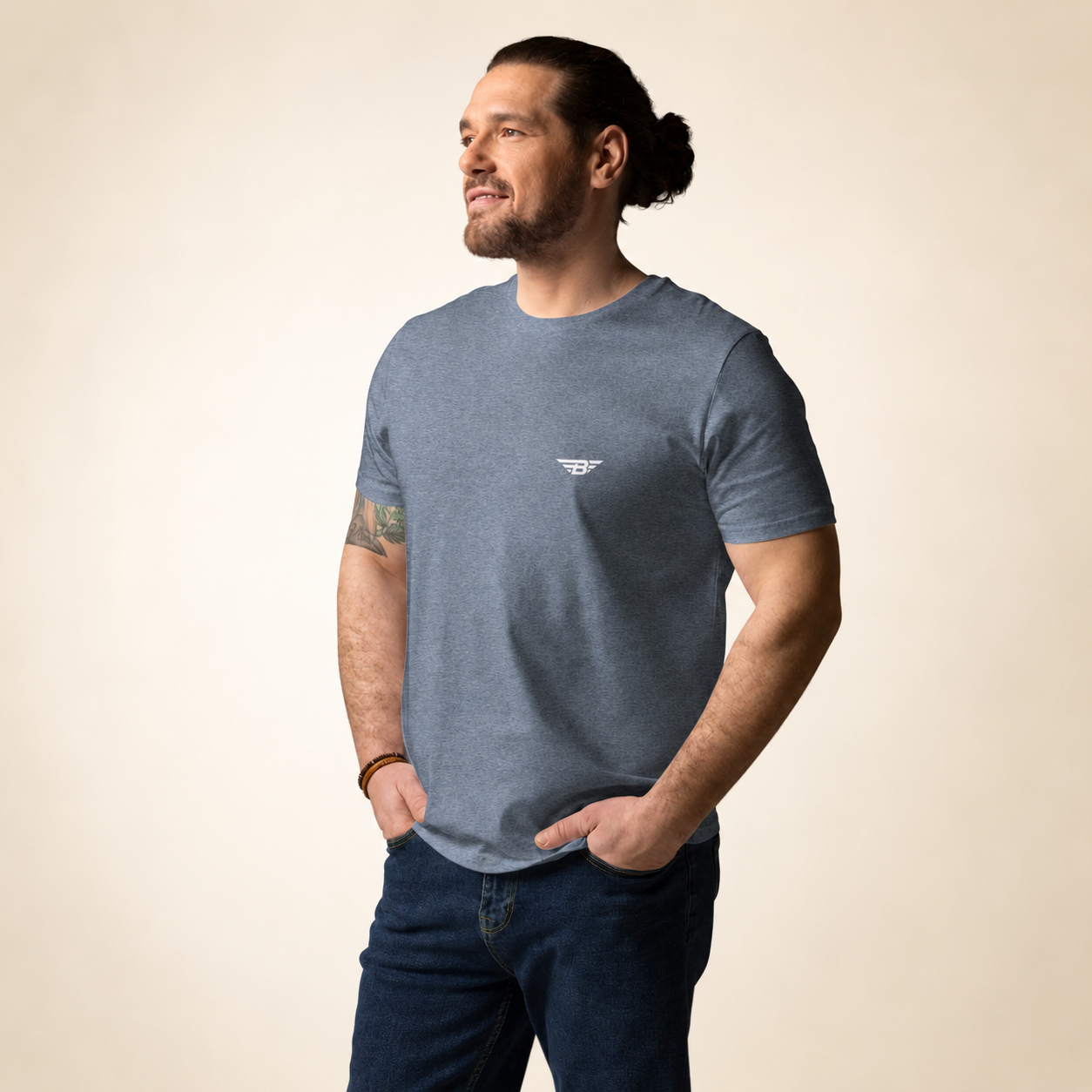 MEN'S ORGANIC T-SHIRT |MADE FOR EVERYDAY PRESENCE