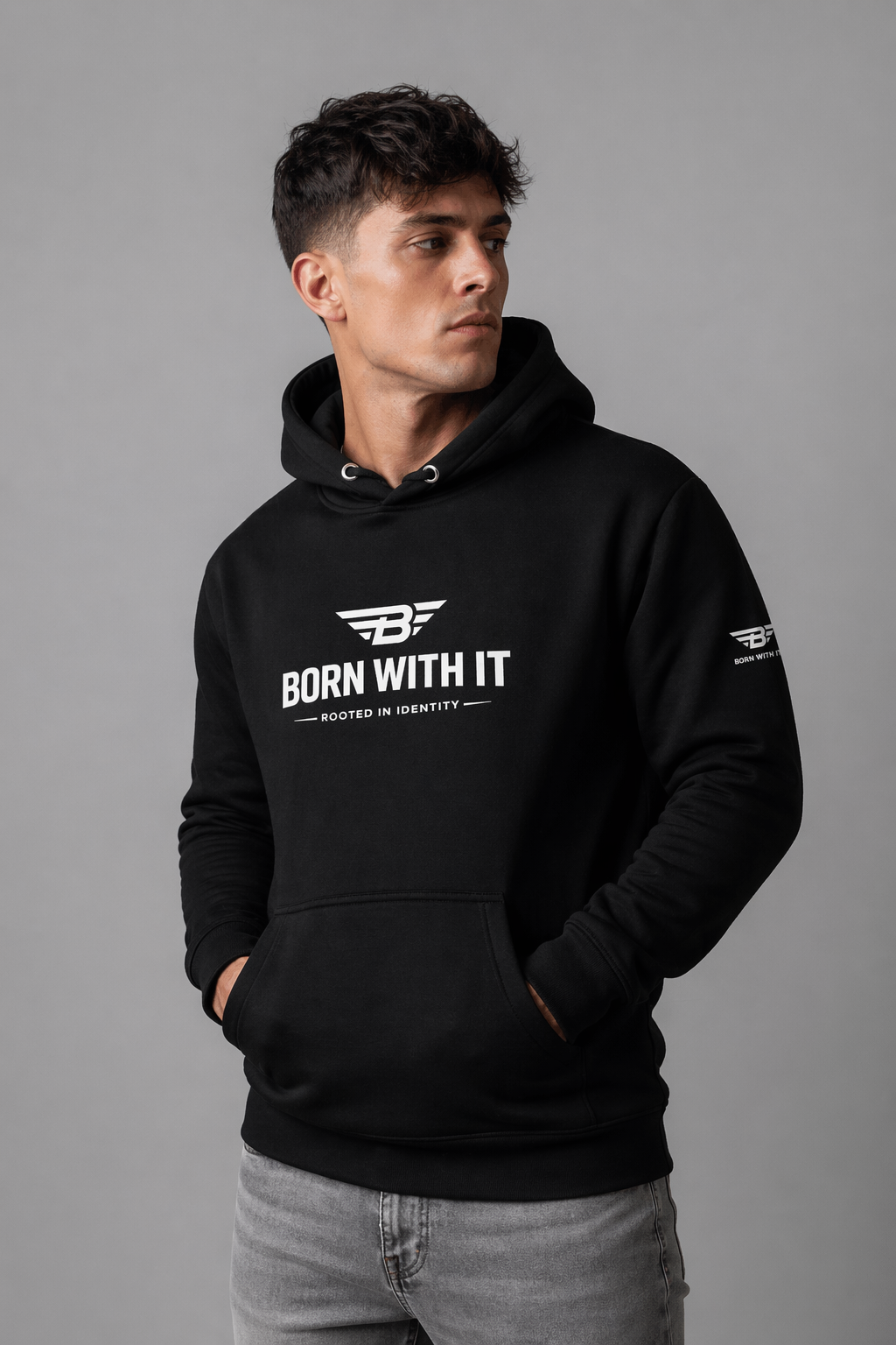 SIGNATURE HOODIE - BORN WITH IT